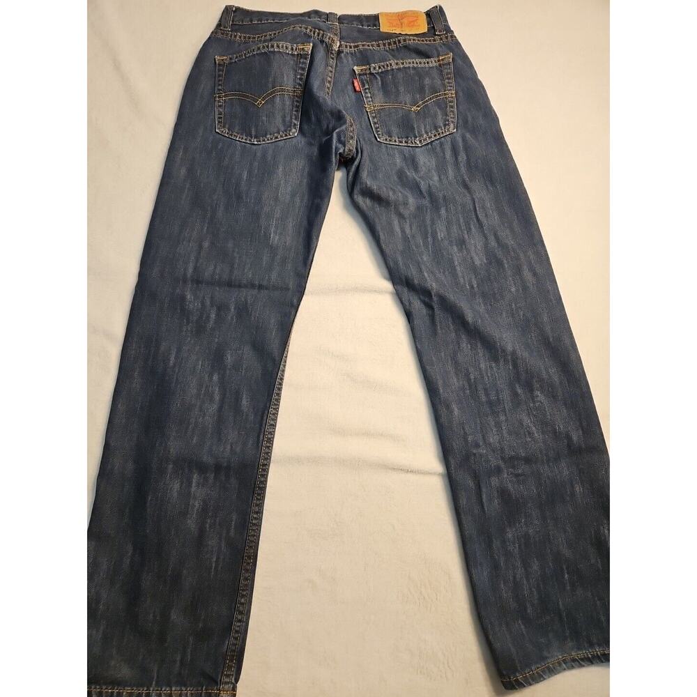 Levi's BOYS 514 SIZE 14 Regular 27x27 Straight Jeans Denim - Picture 9 of 11